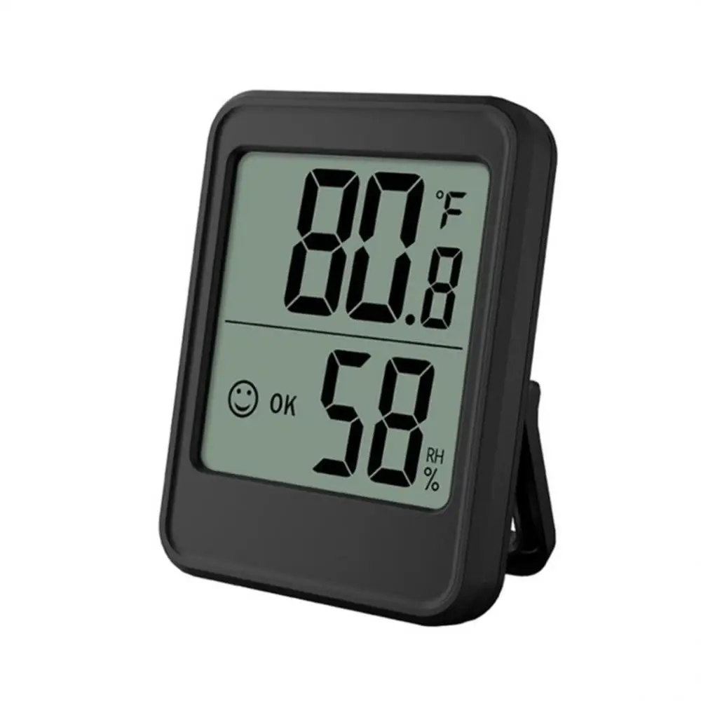 1 ~ 10ШТ Цифровой измеритель температуры и влажности в помещении с магнитом-подставкой, Портативный Домашний Офисный Монитор температуры, Термометр Изображение 2