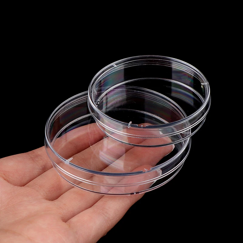 10шт 70 мм Полистирольные Стерильные Чашки Петри Для Культивирования Бактерий в Чашке для Лабораторных Медицинских Биологических Научных Лабораторных Принадлежностей Изображение 5