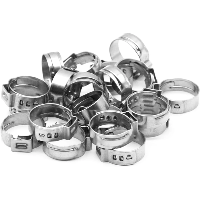 120 шт 1/2-дюймовое Зажимное кольцо PEX Cinch, Зажимное Обжимное кольцо Cinch Для фитинговых соединений PEX, Изображение 4
