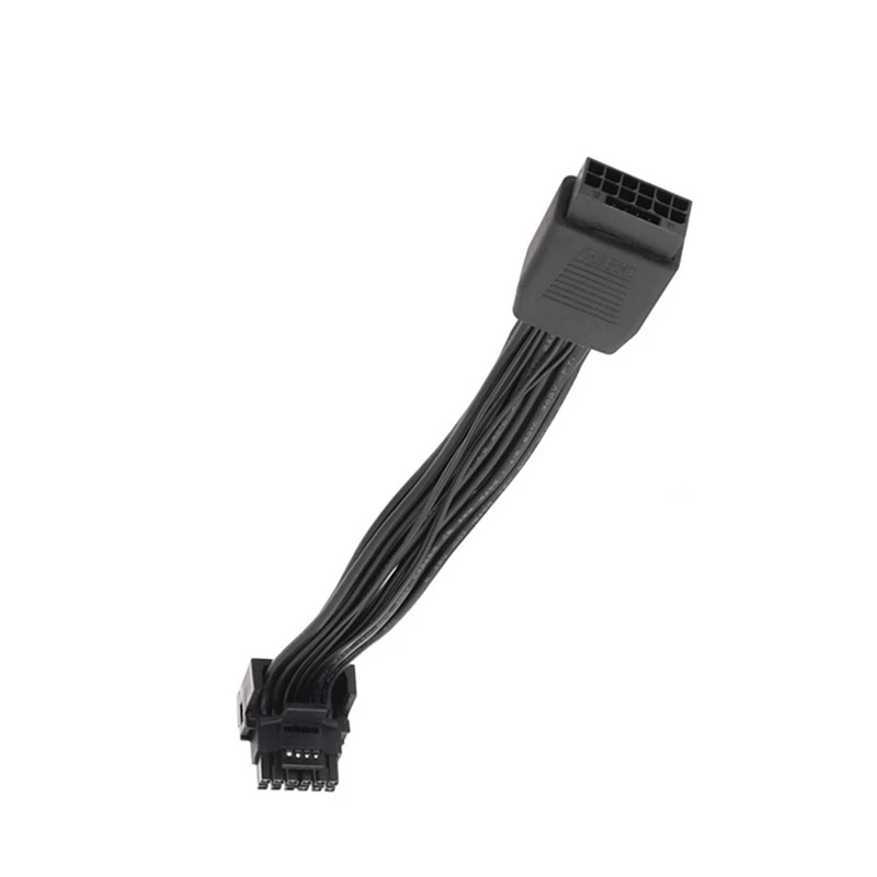 16-КОНТАКТНЫЙ кабель-адаптер видеокарты Видеокарта 2VHPWR Прямой кабель для поворота головки PCIE5.0 Кабель Изображение 3