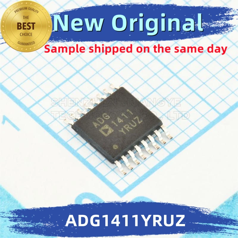 2 шт./ЛОТ Интегрированный чип ADG1411YRUZ 100% Новый и оригинальный, соответствующий спецификации Изображение 0