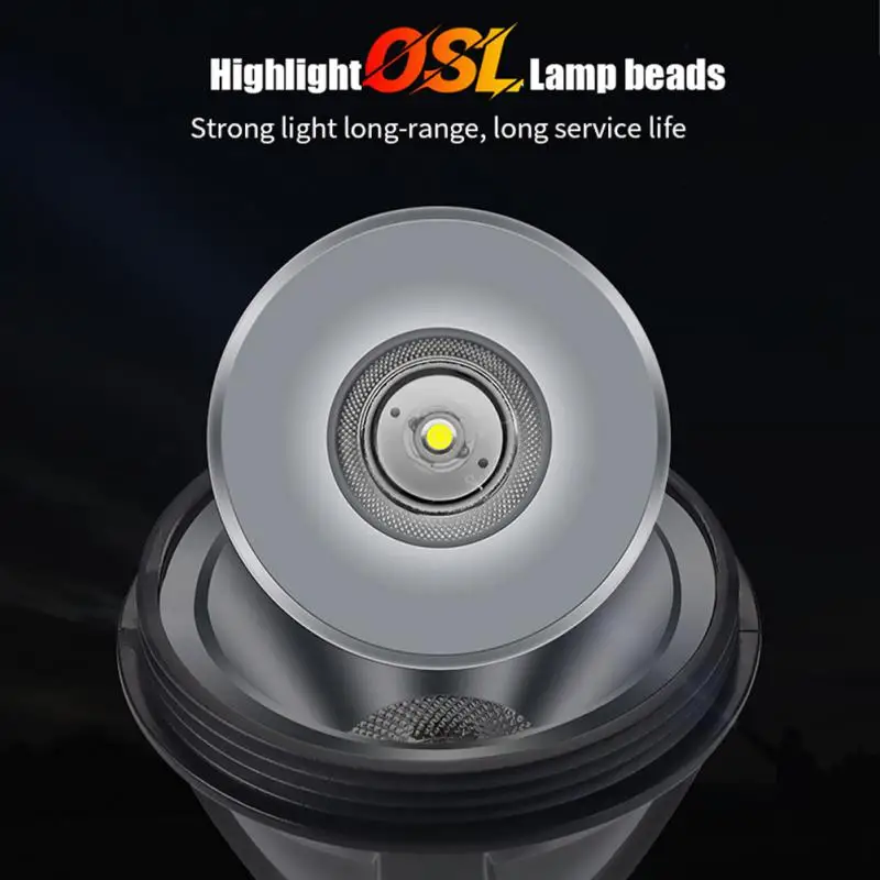 2022 USB перезаряжаемый фонарик, Переносная светодиодная лампа для кемпинга, Рабочий свет, лампа для палатки, фонарь для кемпинга Изображение 3