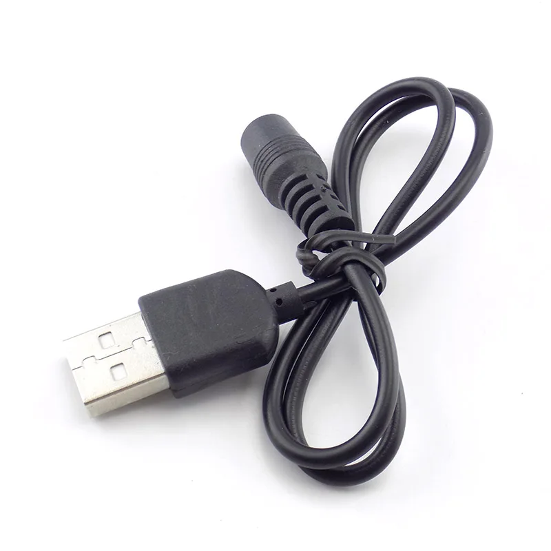 2шт Тип A USB-штекер постоянного тока, разъем питания постоянного тока, разъем 1.35x3.5 мм, удлинитель, шнур, зарядное устройство Изображение 2