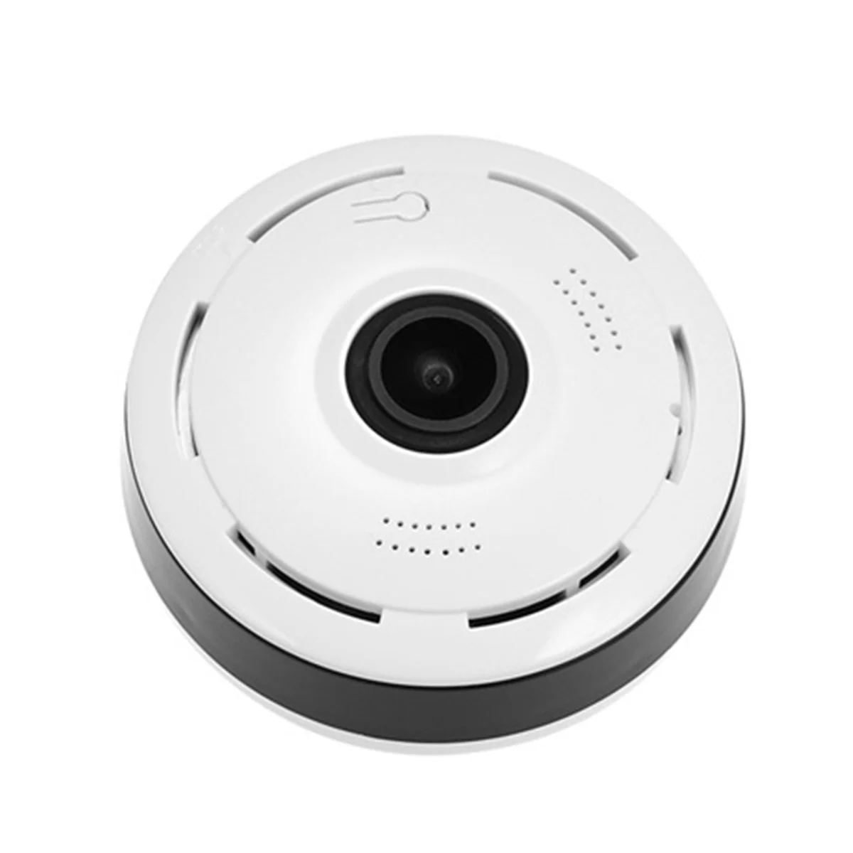 360-Градусная Панорамная камера видеонаблюдения Wifi 1080P HD Беспроводная VR-камера Камера наблюдения с дистанционным управлением P2P Штепсельная вилка США Изображение 0