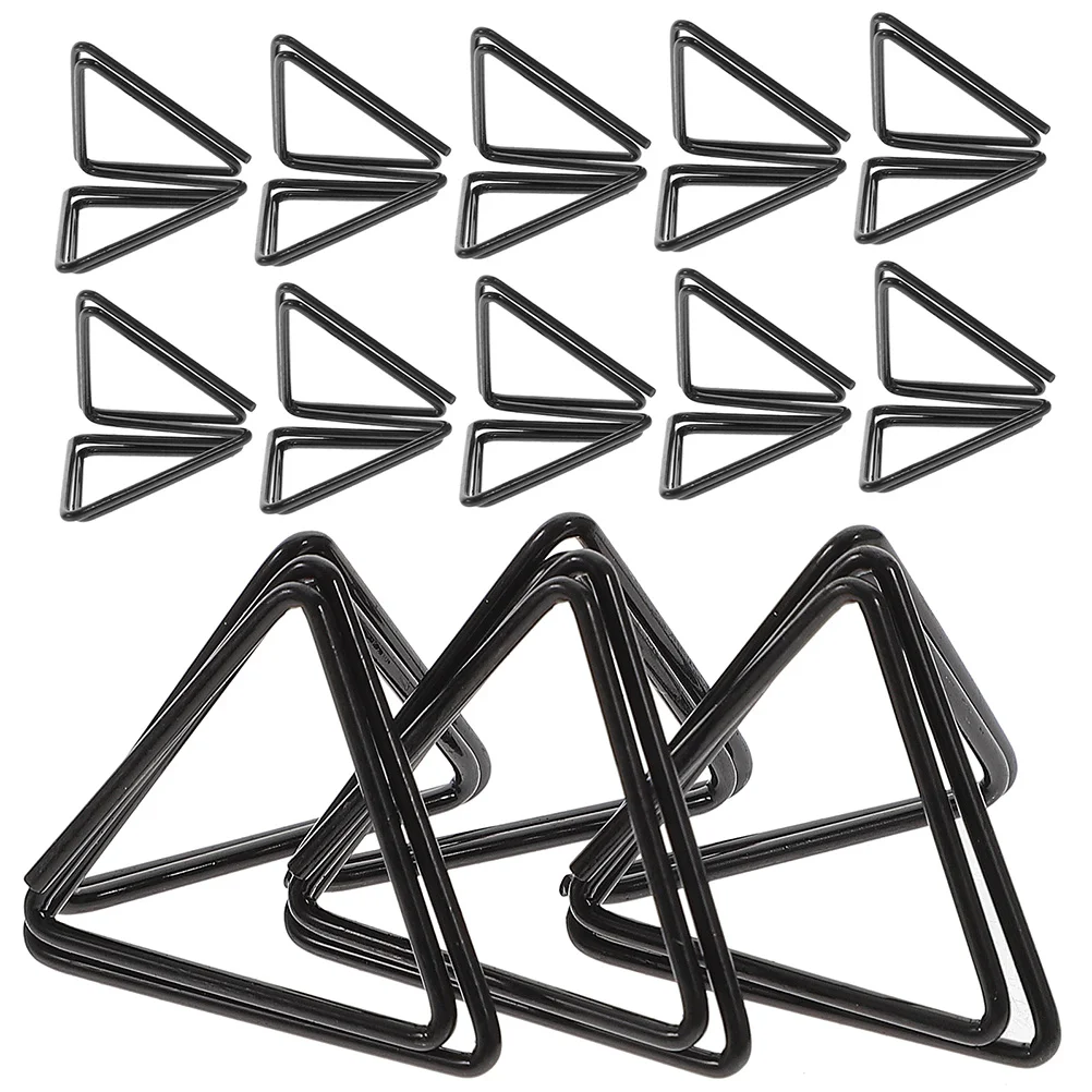 36шт Треугольные Держатели для карточек С номерами Столиков Треугольные Зажимы для заметок Держатели номеров столов Изображение 1
