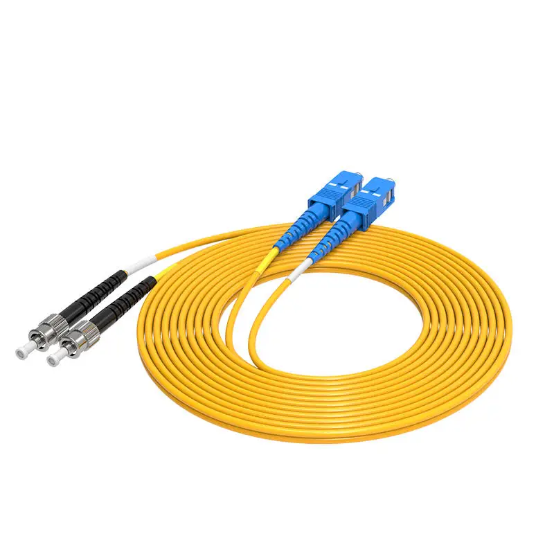 5шт 1-15 метров оптоволоконного патч-корда ST/ UPC - LC/ UPC Соединительный кабель SM Duplex Single Mode Optic для сети Изображение 4