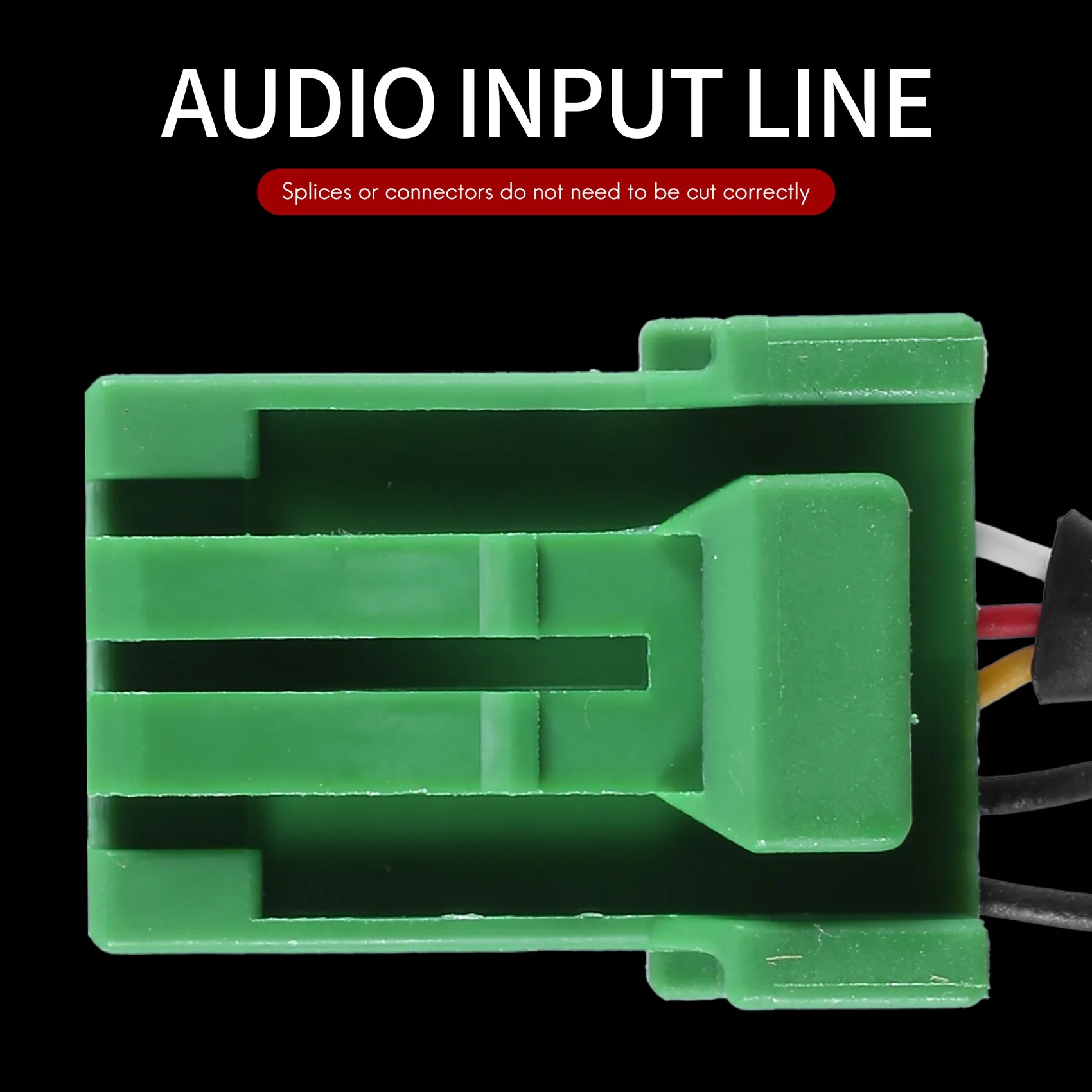 6-контактный Зеленый разъем, стерео 3,5 ММ разъем, аудио Aux-in, MP3 кабель, провод для Honda Jazz Fit 2002-2006 Изображение 1