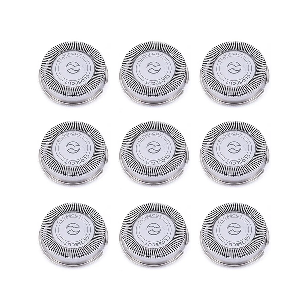 9 упаковок сменных головок SH30 для бритв серий 3000, 2000, 1000 и S738 с прочными острыми лезвиями Изображение 0