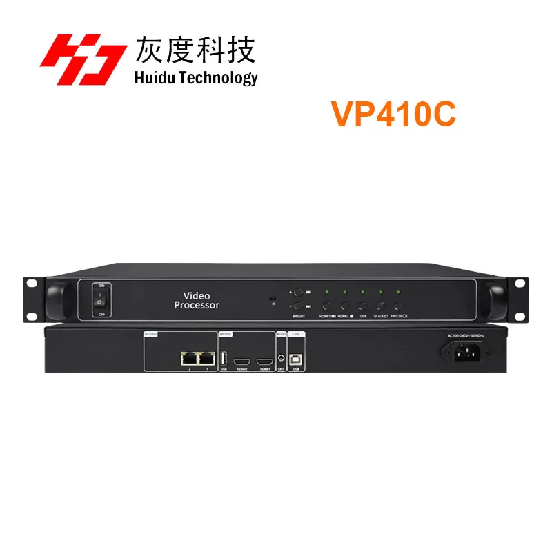 Huidu VP410C HD-VP410C светодиодный экран видеопроцессора Встроенная карта отправки Полноцветная светодиодная система управления видеостеной Изображение 0