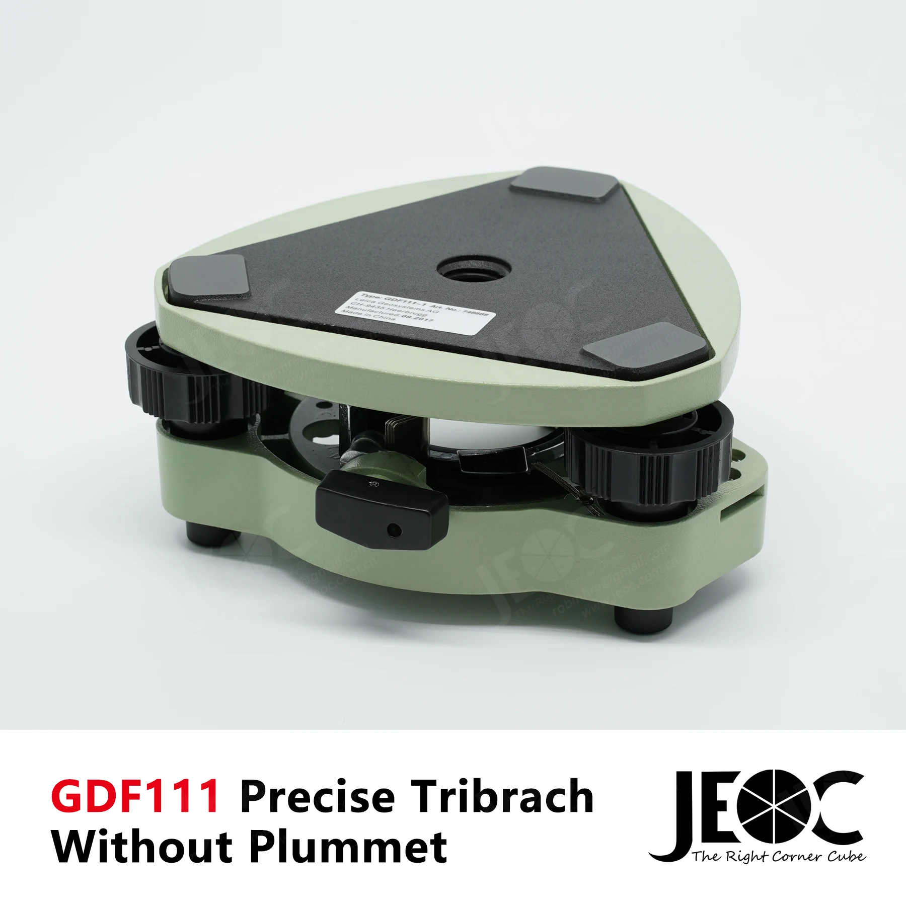 JEOC GDF111-1 Tribrach для Leica Geosystems, Без Оптического Отвеса, Принадлежности Для Геодезического оборудования Изображение 1