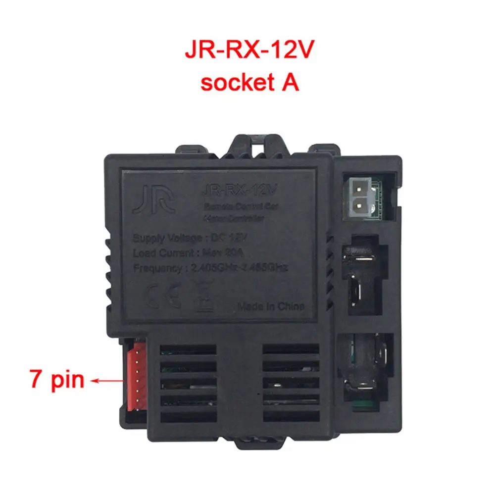 JR-RX-12V Детский электромобиль Приемник дистанционного управления Контроллер плавного запуска Controllerc Автомобильные аксессуары Bluetooth RC Изображение 3