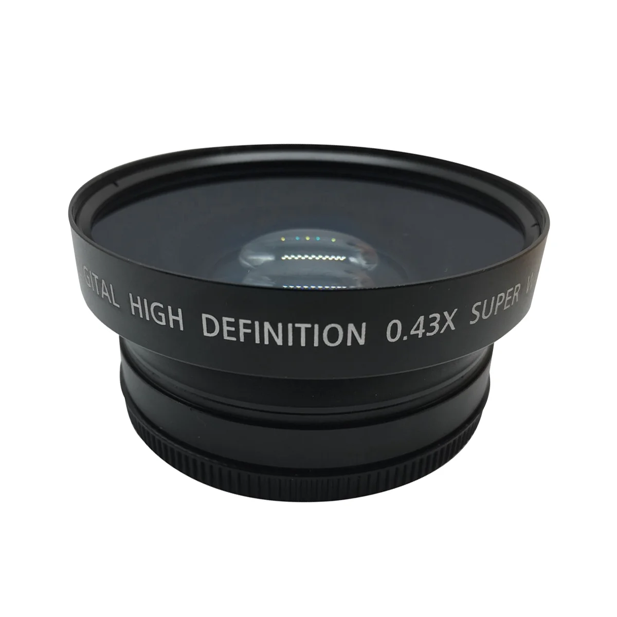 NEWYI 72 мм 0.43X Профессиональный сверхширокоугольный объектив высокой четкости Дополнительный объектив, объектив для камеры, аксессуары для камеры Изображение 1