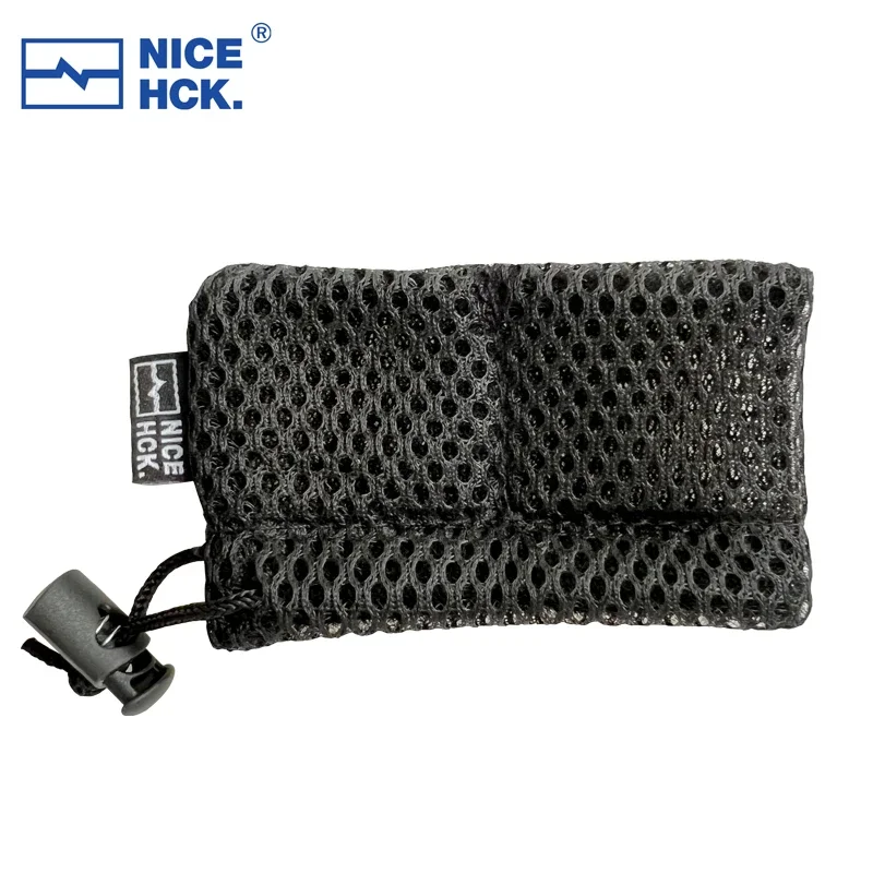 NiceHCK Черные наушники HIFI Сетчатая сумка для переноски Чехол для защиты наушников От трения USB-кабель Эластичный Органайзер Аксессуары Изображение 0