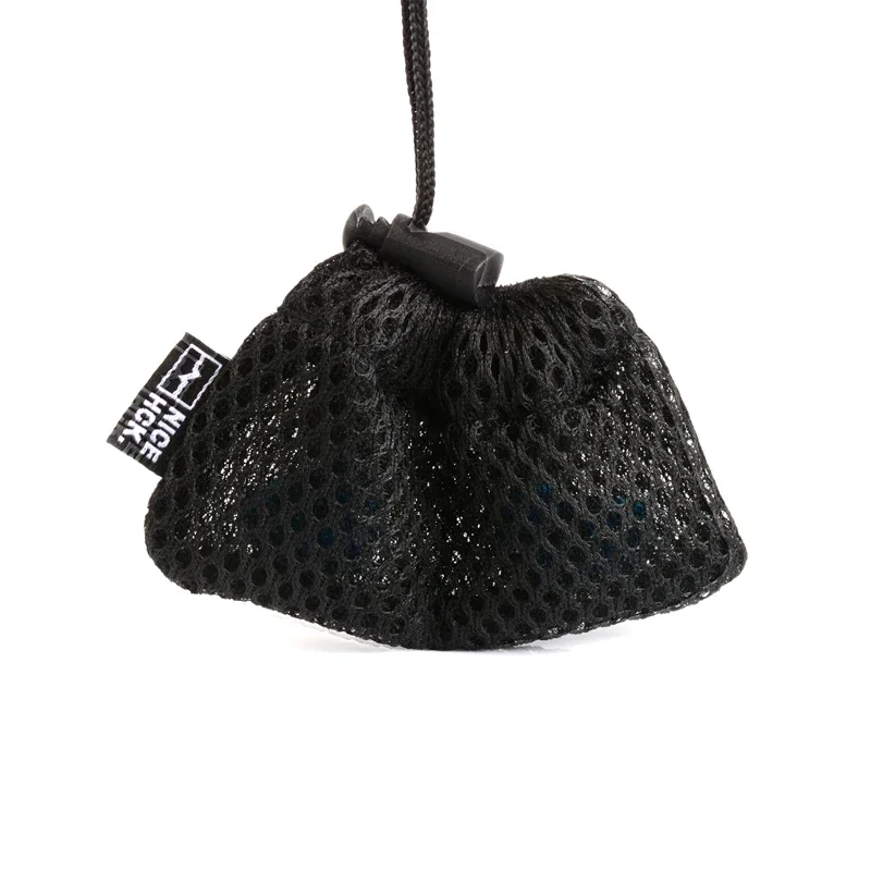 NiceHCK Черные наушники HIFI Сетчатая сумка для переноски Чехол для защиты наушников От трения USB-кабель Эластичный Органайзер Аксессуары Изображение 3