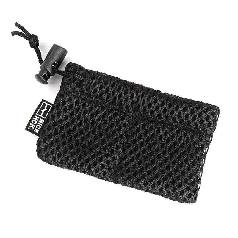 NiceHCK Черные наушники HIFI Сетчатая сумка для переноски Чехол для защиты наушников От трения USB-кабель Эластичный Органайзер Аксессуары Изображение 4