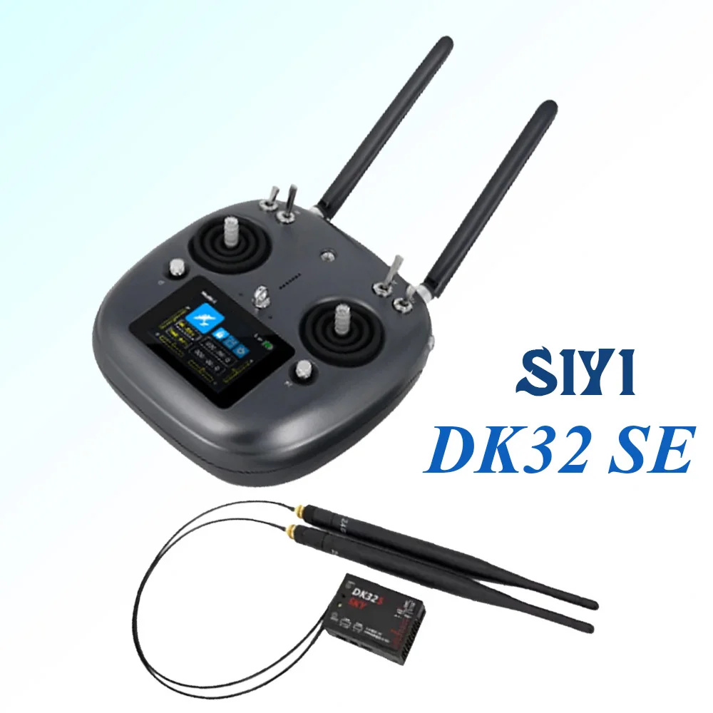 SIYI DK32 SE Сельскохозяйственный Пульт Дистанционного Управления с Сенсорным Экраном Datalink Bluetooth SBUS PWM для Распыления 5 ~ 8,4 В 2,4 Г Длиной 10 км Изображение 0