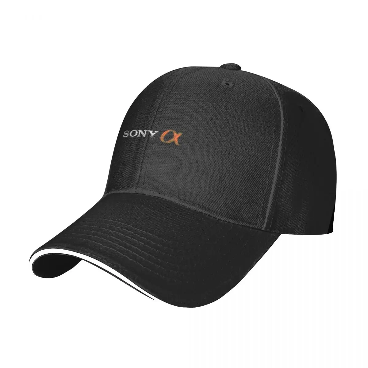 Sony Alpha Faded (с текстом, белый) Незаменимая классическая футболка, бейсболка, пушистая шляпа, лошадиная шляпа, женские шляпы 2023, мужские Изображение 0