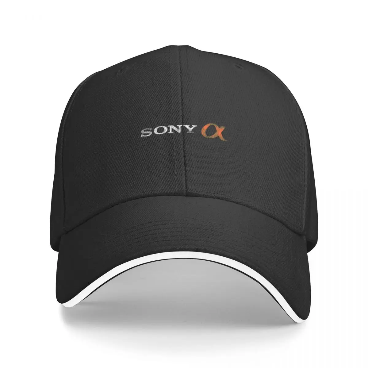 Sony Alpha Faded (с текстом, белый) Незаменимая классическая футболка, бейсболка, пушистая шляпа, лошадиная шляпа, женские шляпы 2023, мужские Изображение 1