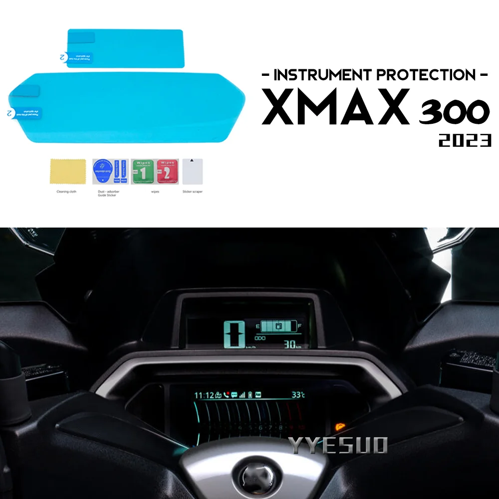 XMAX300 Протектор Экрана Приборной Панели Мотоцикла Аксессуары TPU Инструментальная Пленка для Yamaha XMAX 300 X MAX X-MAX 2023 Деталь Для Дооснащения Изображение 0