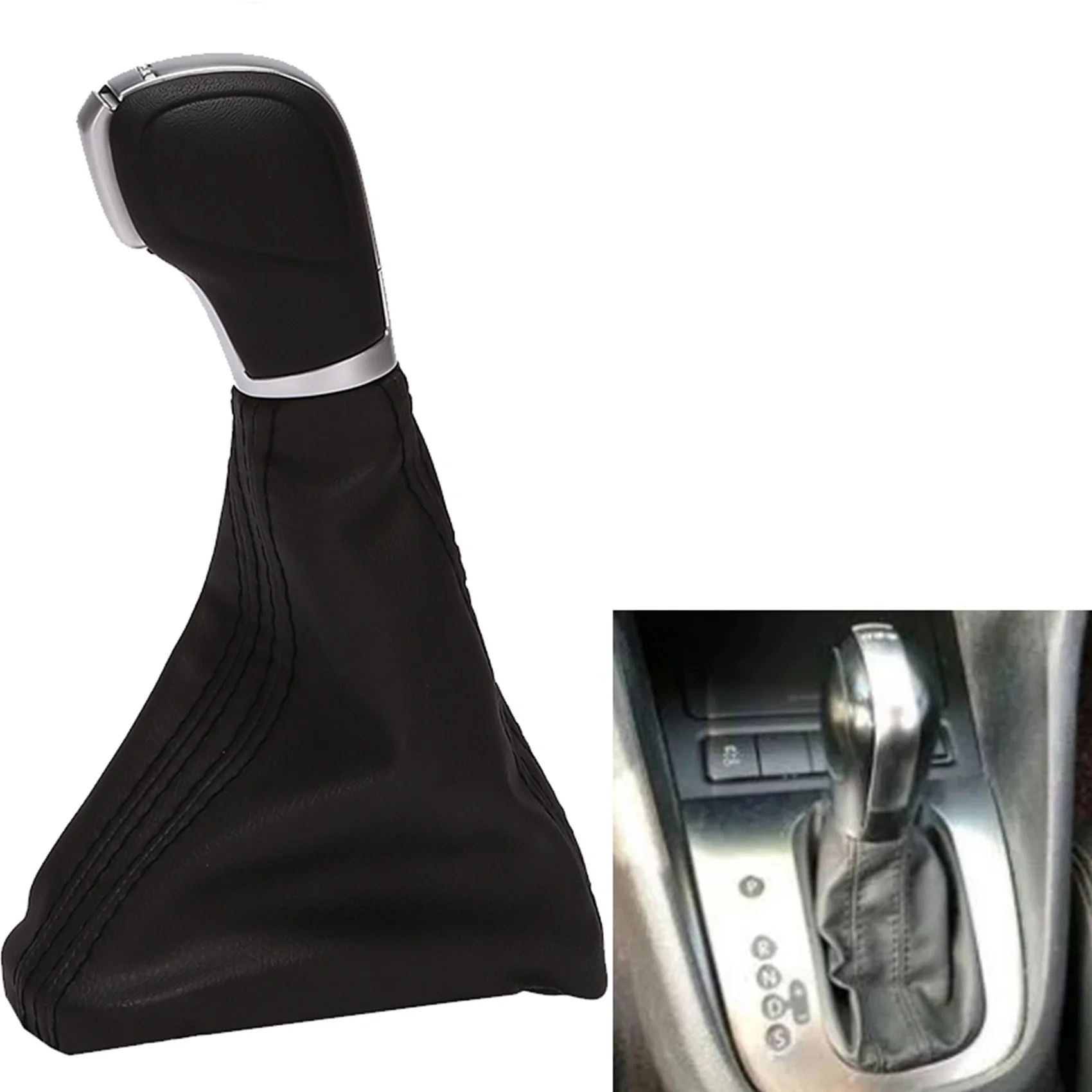 Автоматическая для Автомобиля DSG Ручка Переключения Передач Рычаг Переключения Передач Пылезащитный Чехол для Golf 6 Jetta MK6 EOS MK5 Изображение 3