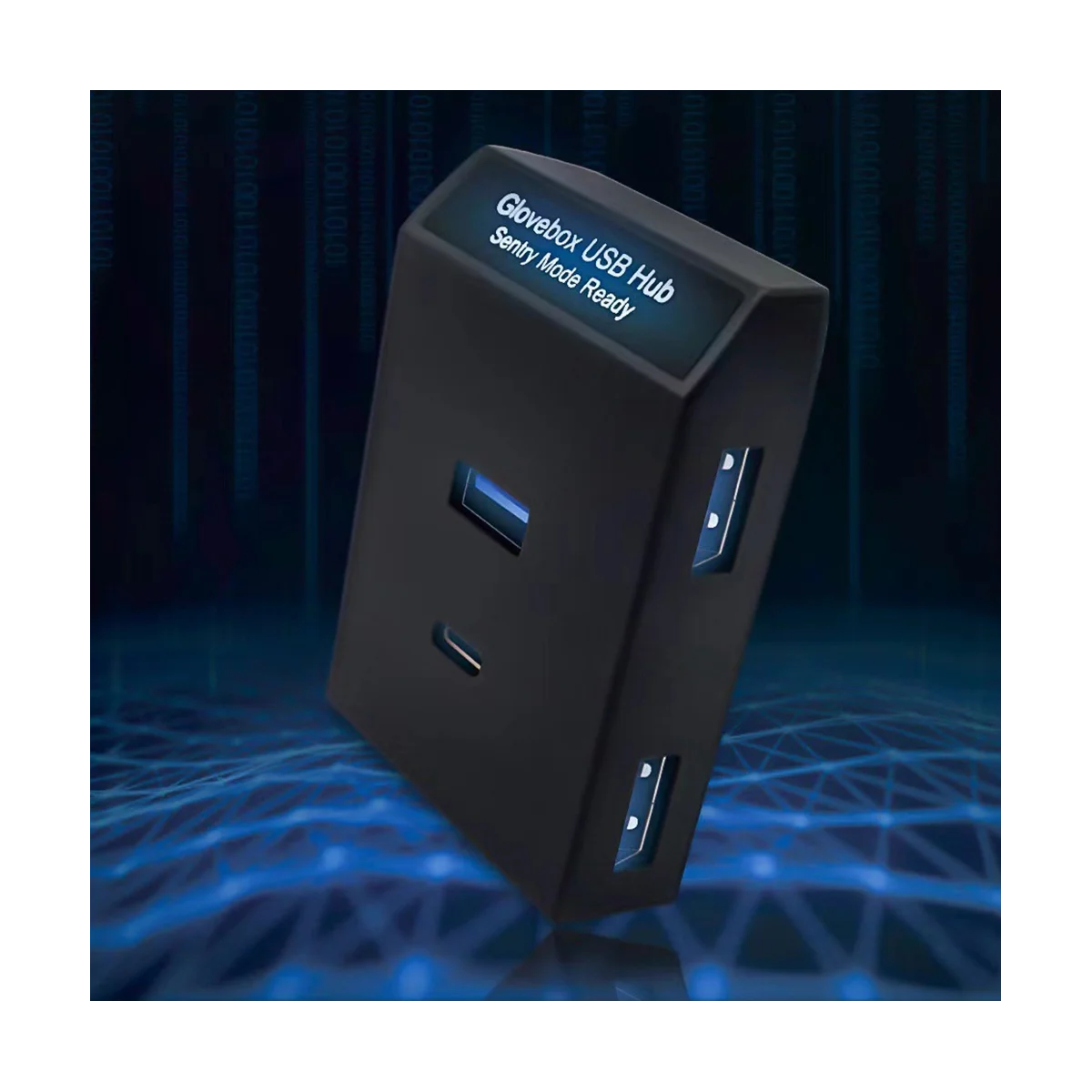 Бардачок Док-станция для Tesla Model 3 Y Зарядное устройство USB Shunt Hub Адаптер 2.0 Удлинитель с питанием от разветвителя для передачи данных Изображение 5