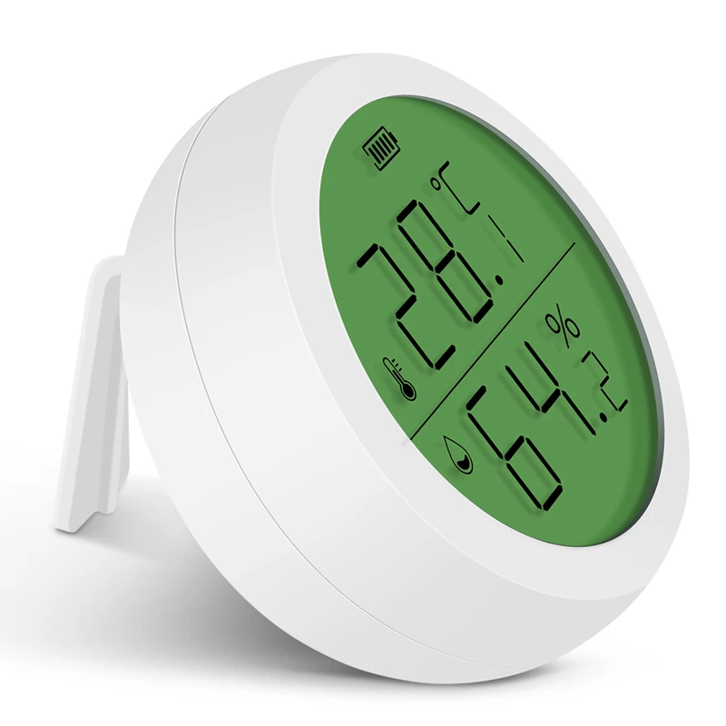 Беспроводной датчик температуры Zigbee 3.0 Tuya и приложение Smart Life контролируют температуру и датчик влажности Изображение 0