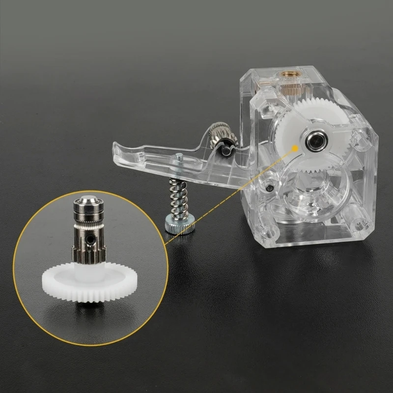 Высокоточный Экструдер для 3D-принтера DIY с Двойной Зубчатой Передачей Из Закаленной Стали Изображение 4