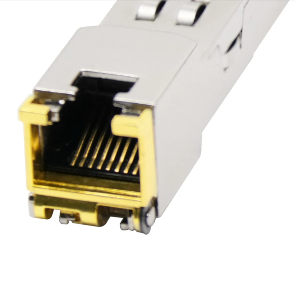 Гигабитный модуль RJ45 SFP 10/100/1000 Мбит /с SFP Медный приемопередатчик RJ45 SFP коммутатор Gigabit Ethernet Изображение 5