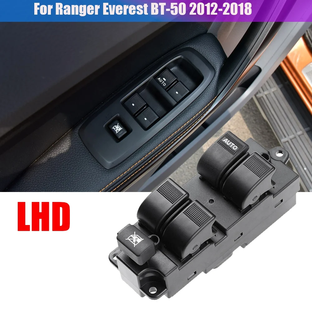 Главный выключатель стеклоподъемника с электроприводом LHD AB39-14540-BB для Ford Ranger Everest -Mazda BT-50 4 Двери 2012-2018 Изображение 1