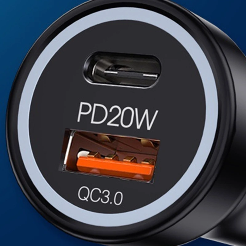 Грузовик PD20W QC3.0 USB 12V 24V Адаптер питания для мотоцикла Marine Изображение 2