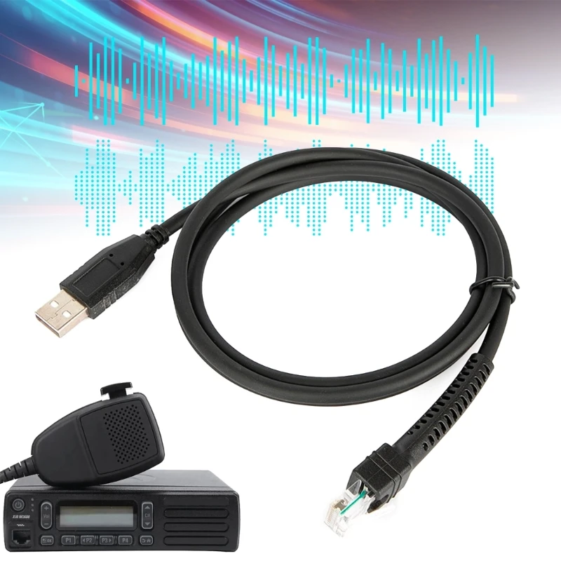 Двусторонняя радиосвязь Walkie Talkie Кабель для программирования частоты записи для M3688 DM1400 40GE Изображение 2