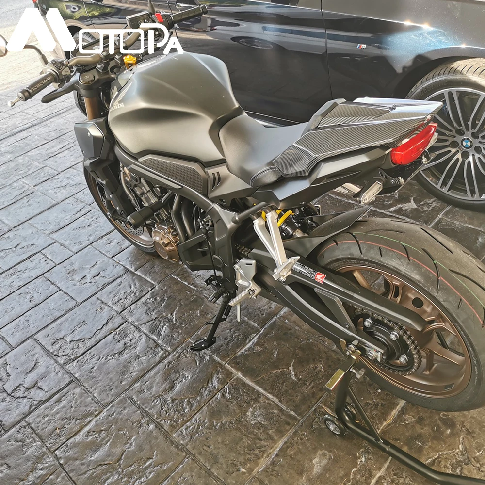 Для Honda CB650R CB 650R 2018 2019 2020 2021 2022 Мотоцикл CB650R С ЧПУ Подставка Для Ног Боковая Подставка Удлинитель Опорная Пластина Изображение 1