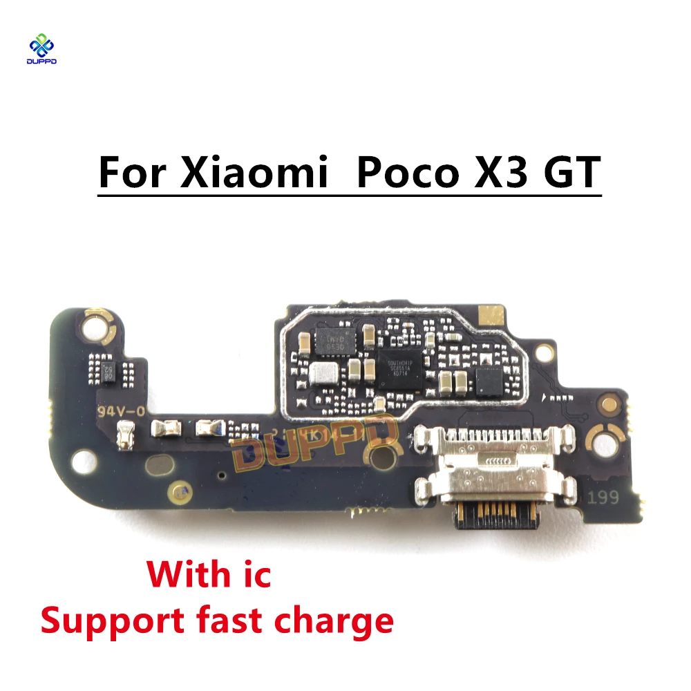 Для Xiaomi Poco X3 GT Разъем Док-станции USB Зарядное Устройство Порт Зарядки Гибкий Кабель Micro Board Изображение 1