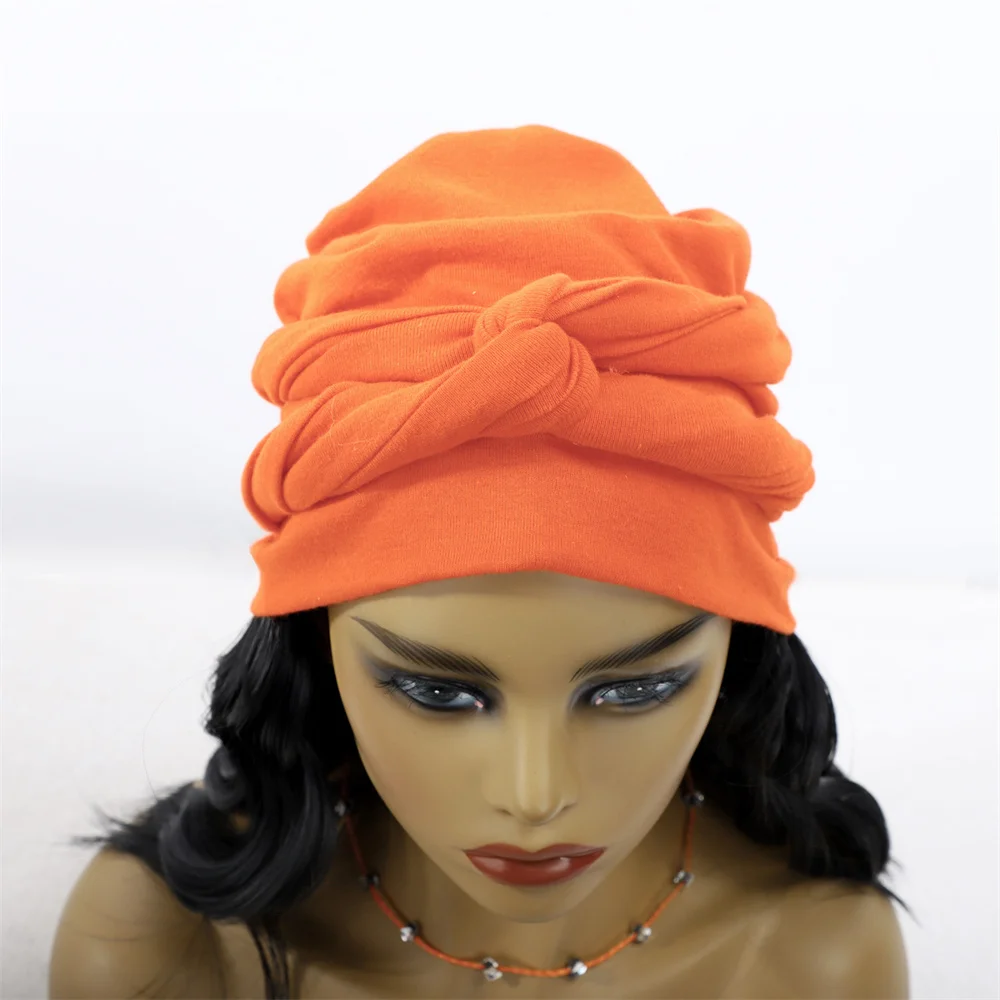 Европейский и американский шарф для волос, повязка на голову, парик, натуральный черный с челкой, женский красивый и теплый головной убор для ежедневного использования. Изображение 3