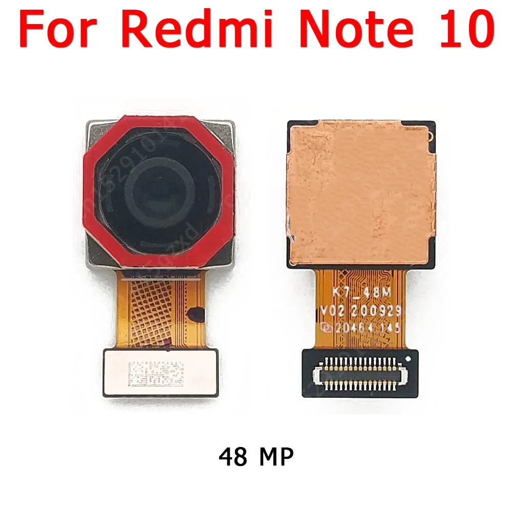 Задняя камера для Xiaomi Redmi Note 10 Основная Задняя сторона Большой модуль камеры Гибкий кабель Замена Запасных частей Изображение 0