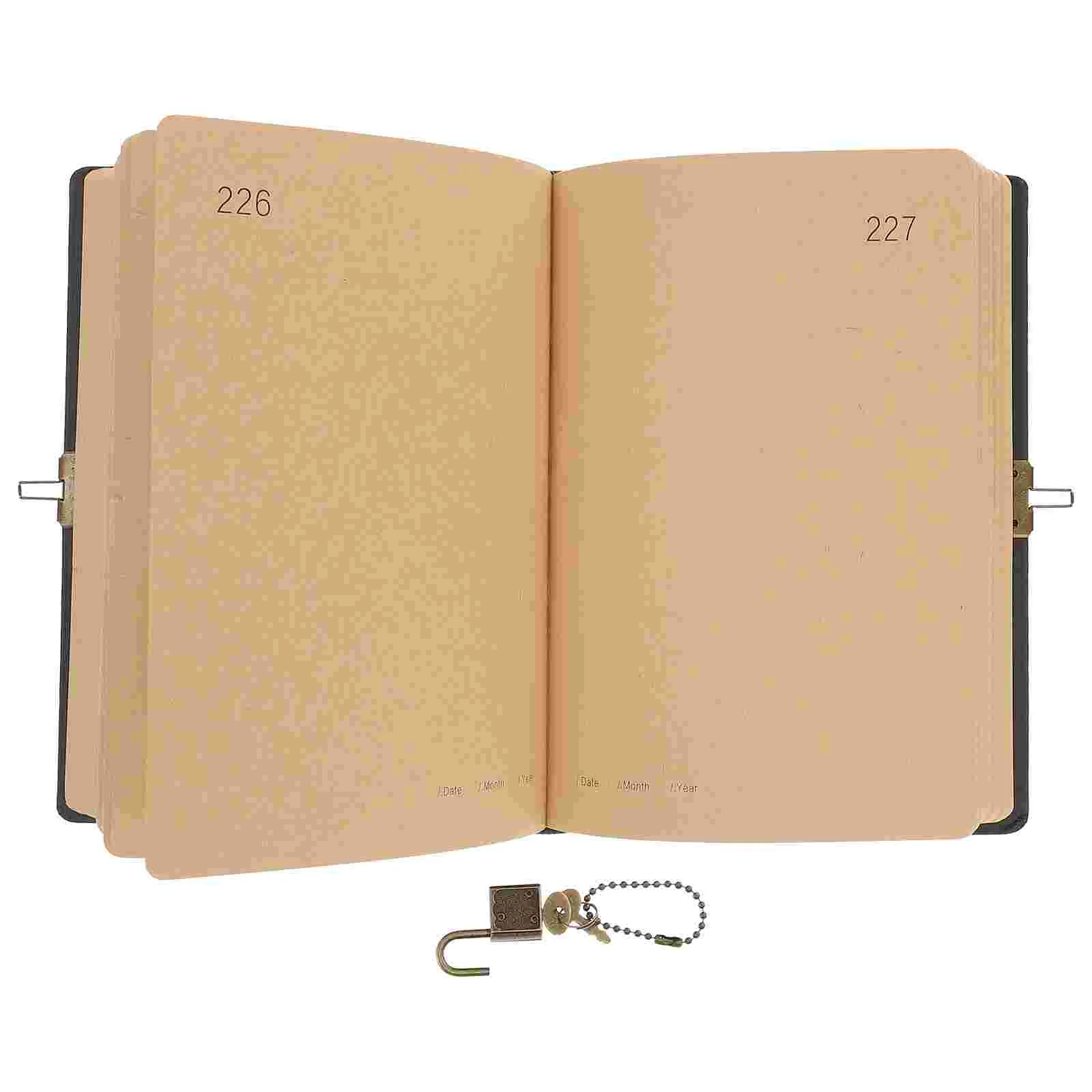 Записные книжки для девочек Секретный дневник на 365 дней, прекрасный блокнот для записи, дневник для студента, мужчины, женщины (случайный Изображение 0