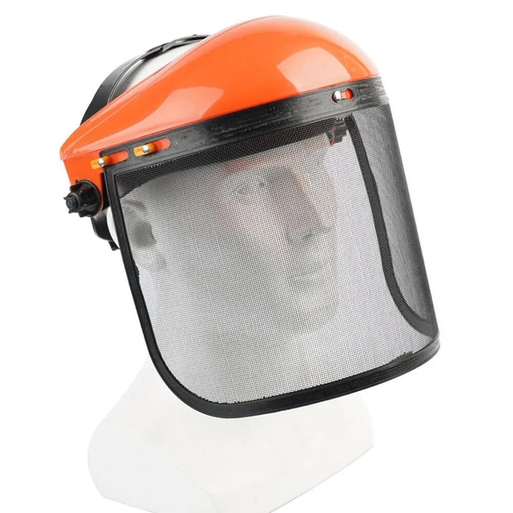 Защита от брызг, Электрическая Резка, Защита для садоводства, Сетка для лица, Защитная маска, Шлем для бензопилы, Защитный шлем Изображение 1