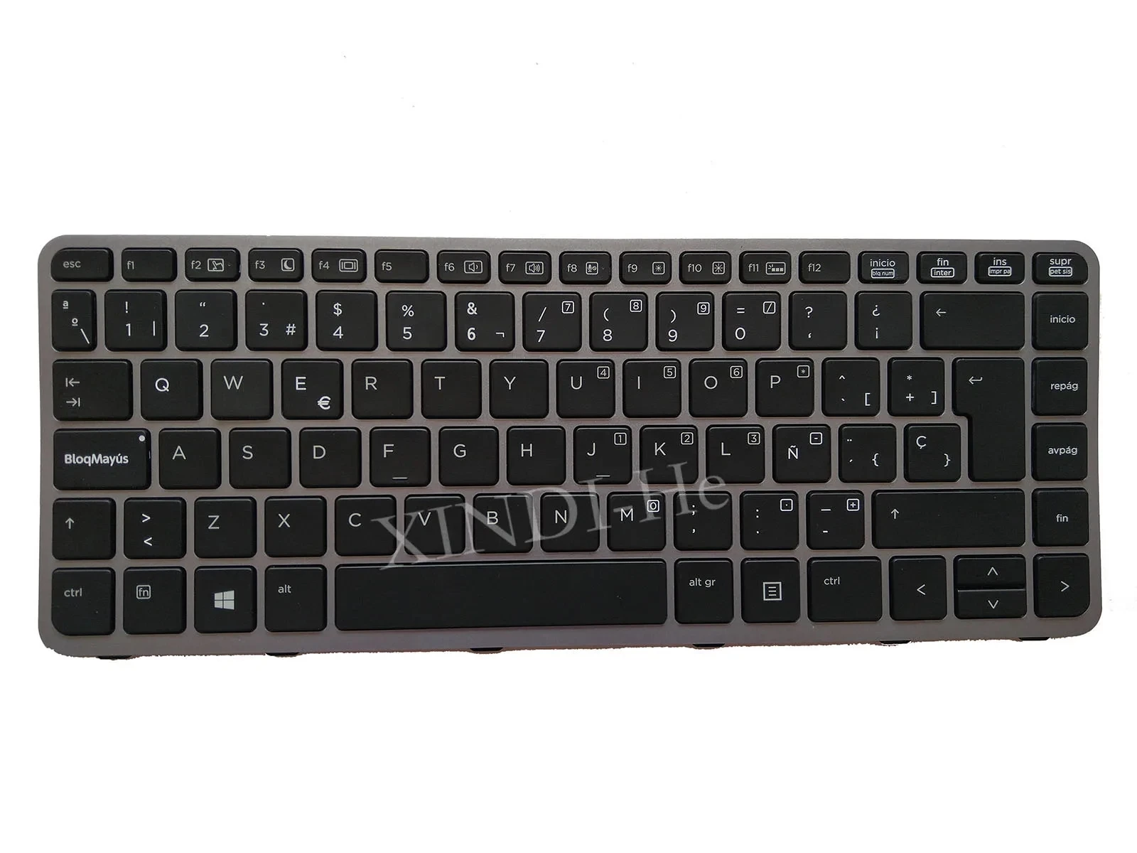 Испанская Клавиатура для Ноутбука С подсветкой HP EliteBook Folio 1040 G1 1040 G2 739563-001 739563001 MP-13A1 SP LAYOUT Черный Изображение 3