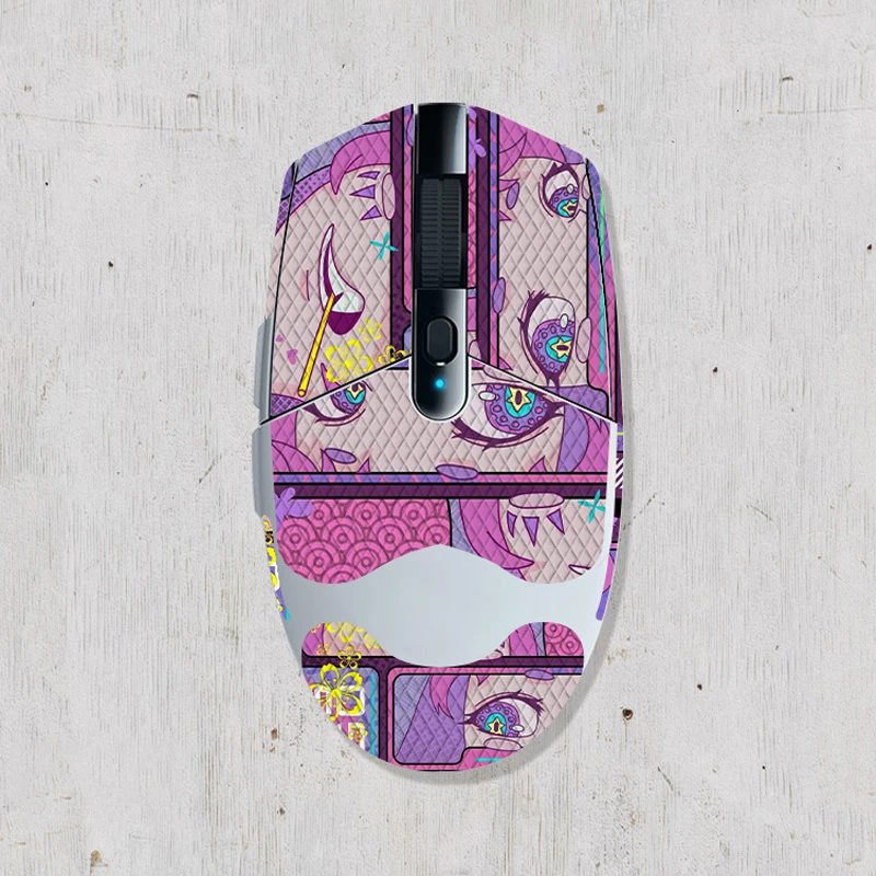 Клейкая лента для мыши, наклейка на скейтборд, Нескользящая, впитывающая пот, противоскользящая наклейка для мыши Logitech G304 Изображение 3