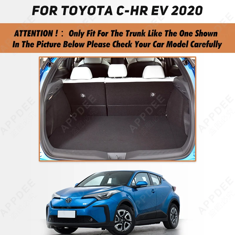 Коврик в багажник автомобиля для Toyota C-HR EV 2020, Автомобильные Аксессуары на заказ, Украшение интерьера автомобиля Изображение 1