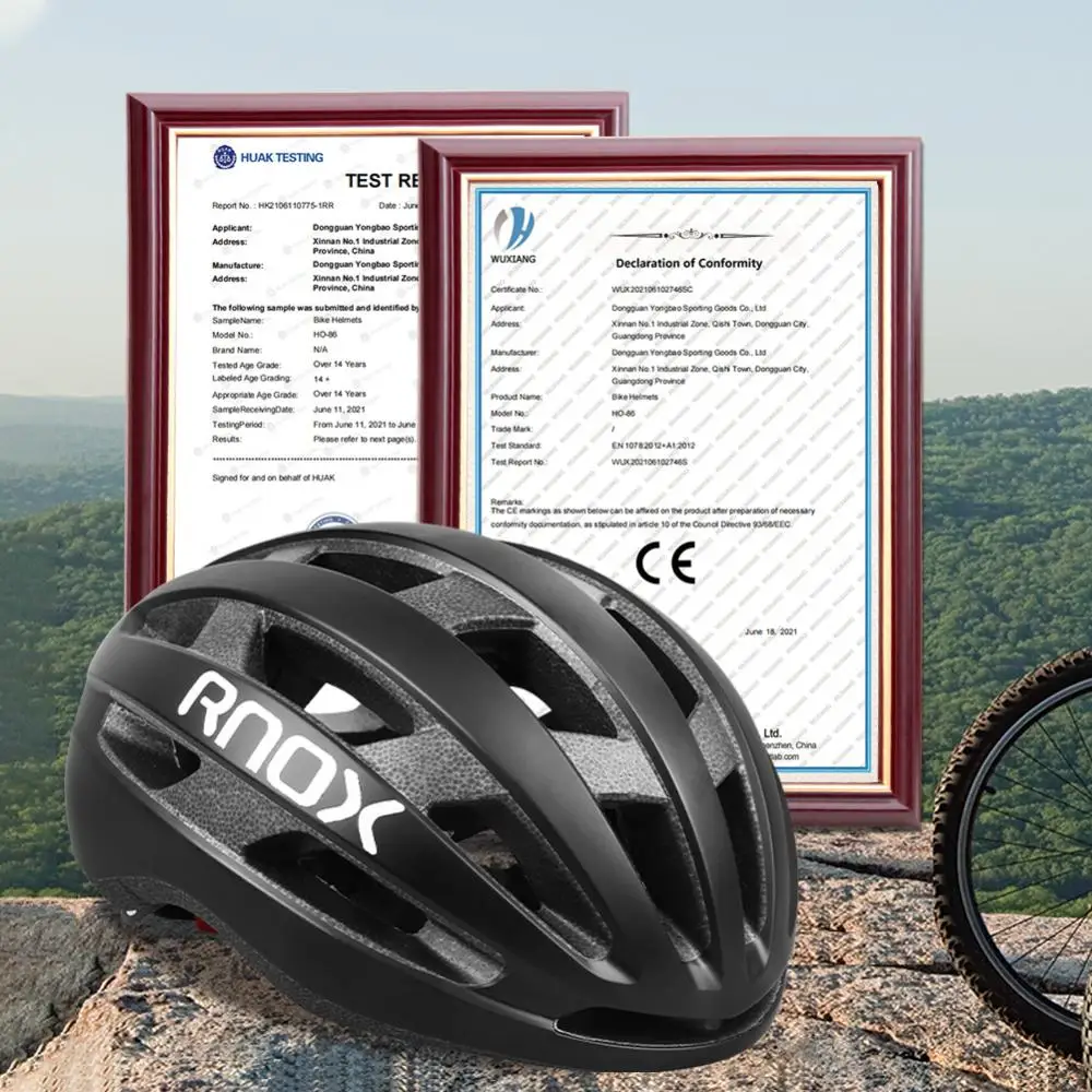 Легкий велосипедный шлем, дорожный цельный профессиональный велосипедный шлем для верховой езды, мужской Женский защитный шлем для верховой езды, взрослый шлем для верховой езды Изображение 1