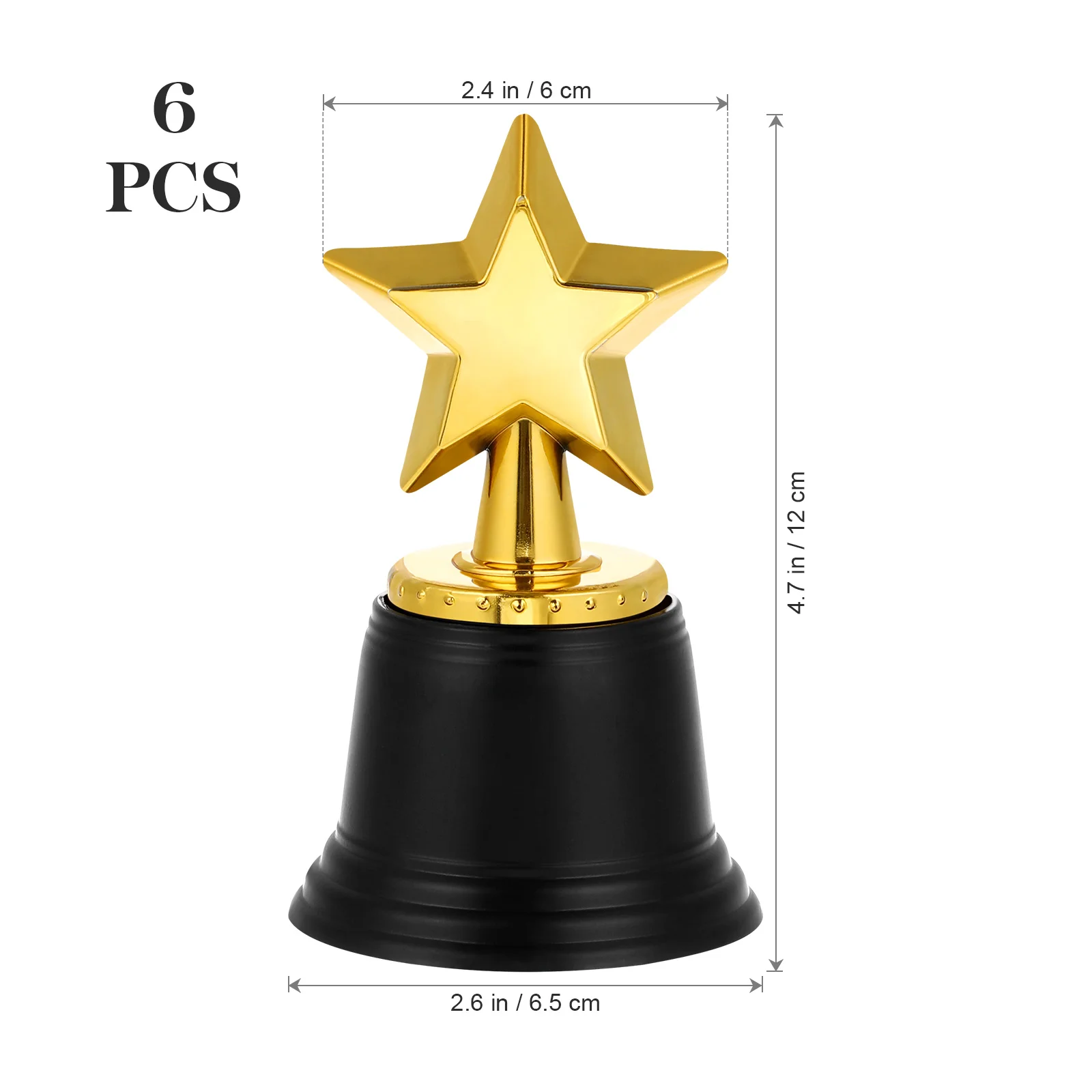 Личные Праздничные Трофеи Dazzling Star Game Пластиковые Трофеи Пластиковые Трофеи Наградные Призы Наградные Трофеи Медаль Изображение 1