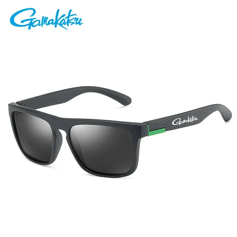 Мужские поляризованные очки Gamakatsu для рыбалки, Летний альпинизм на открытом воздухе, модные спортивные солнцезащитные очки с красочной пленкой Изображение 2