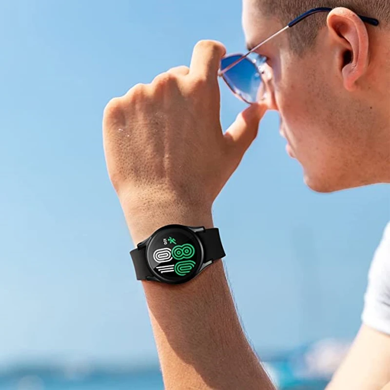 Мягкий Бампер из ТПУ Для Samsung Galaxy Watch 4 44 мм 40 мм С Круговым Покрытием Чехол Для Galaxy Watch 4 Case Аксессуары Изображение 4