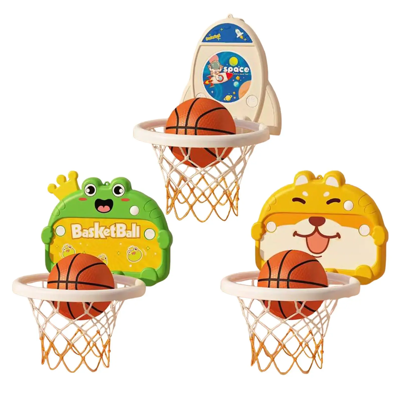 Набор мини-баскетбольных колец, Баскетбольные игрушки для спальни, праздничные подарки в помещении Изображение 0