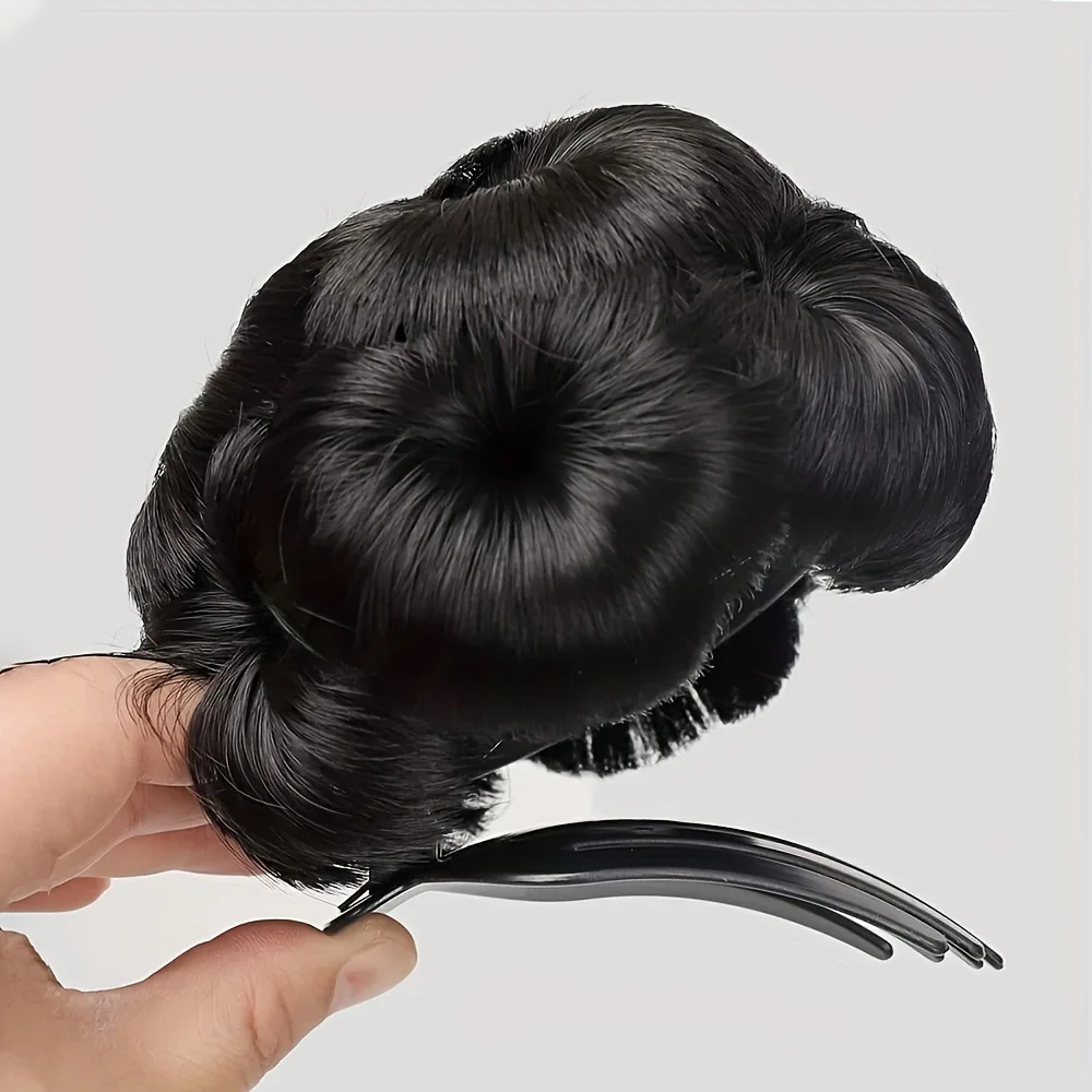 Наращивание волос в виде Синтетического Пучка в виде Конского Хвоста для Женщин, Синтетический Пучок, Конский хвост, Наращивание волос, Шиньон для волос Изображение 2