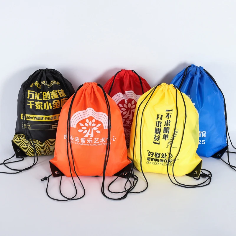 Настройте изображение / логотип / название на рисунке Авоська Женская Мужская Повседневный рюкзак Дорожные сумки Спортивная сумка Изображение 0