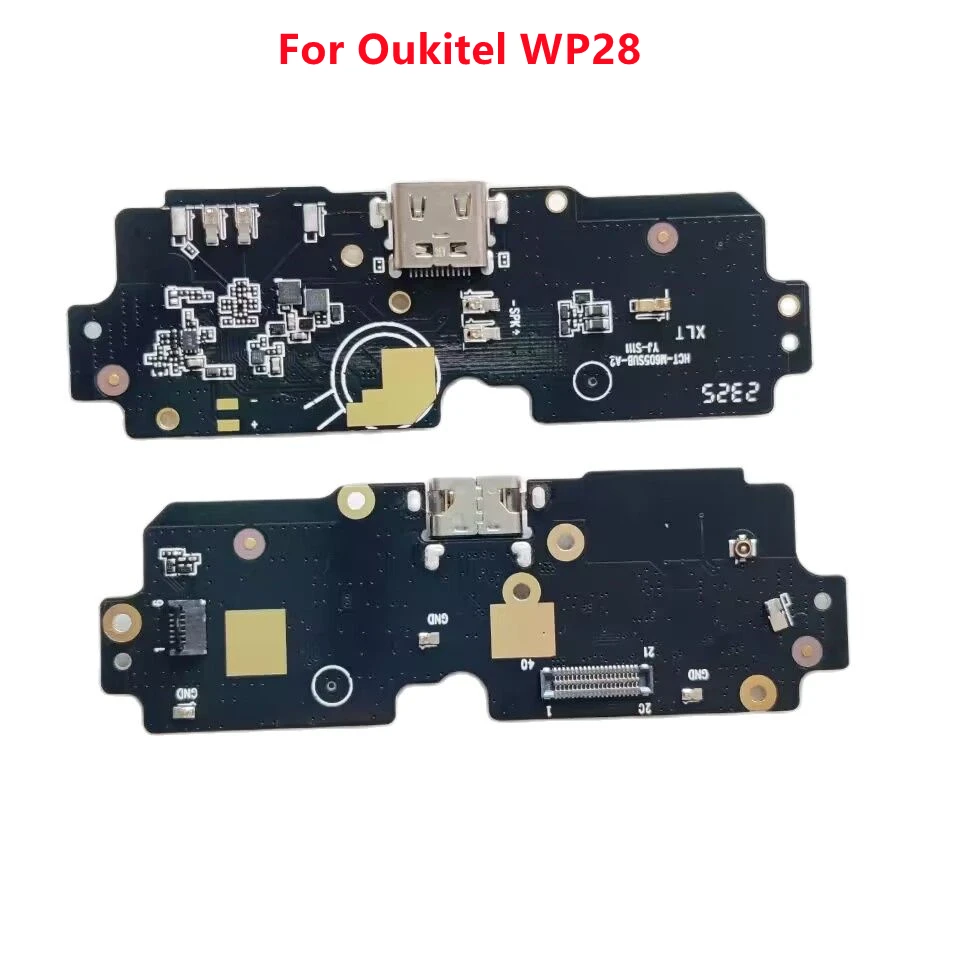 Новая оригинальная плата USB для зарядки, Док-станция для зарядки, Аксессуары для ремонта, замена для телефона Oukitel W28 Изображение 0