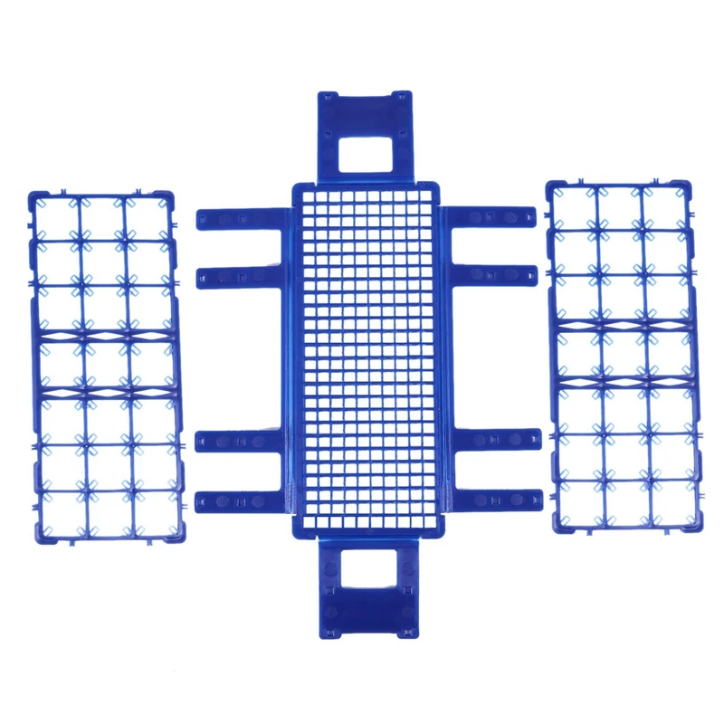 НОВИНКА-4-кратный синий пластиковый держатель для центрифужных пробирок на 21 отверстие для центрифужных пробирок объемом 50 мл Изображение 2