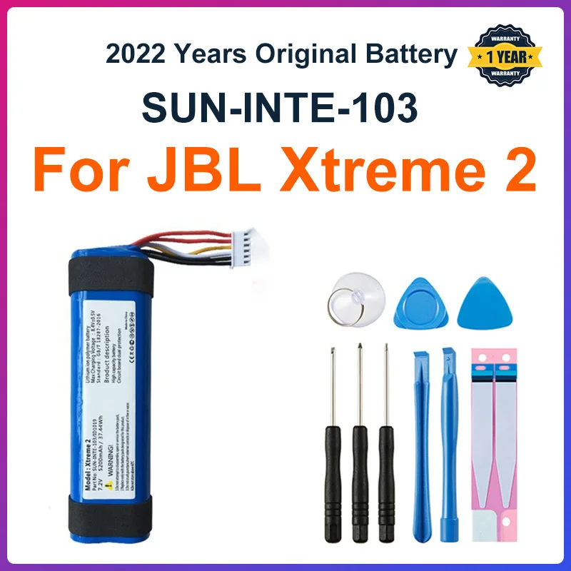 Оригинальный Аккумулятор SUN-INTE-103 2INR19/66-2 ID1019 5200 мАч Для Динамиков JBL Xtreme 2 Blkam Xtreme 2 Bluam Xtreme 2 2nd Batteries Изображение 1